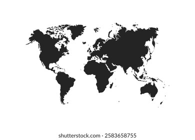 Globe earth vector icon. on a white background		