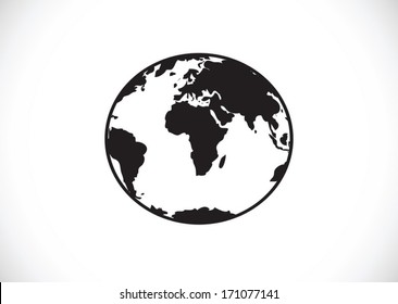 Globe earth vector icons  idea design