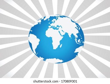 Globe earth vector icons themes idea design