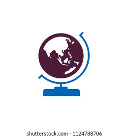 Globe Education Logo Icon Design