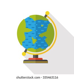 Globe flat icon