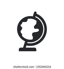 globe flat vector icon