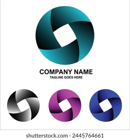 Globe G letter logo  technology ilustrationvector template