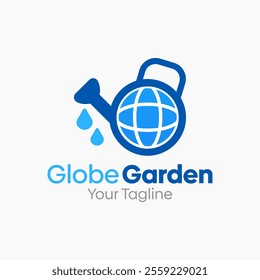 Globe Garden Logo Design Template. Good for Business, Agency, Community and Organization.
