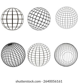 A globe grid sphere shows Earth with latitude and longitude lines, forming a grid to locate places accurately. It’s used for geography, navigation, and global mapping.

