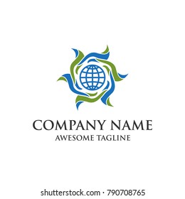 globe hand care logo