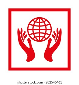 globe hands