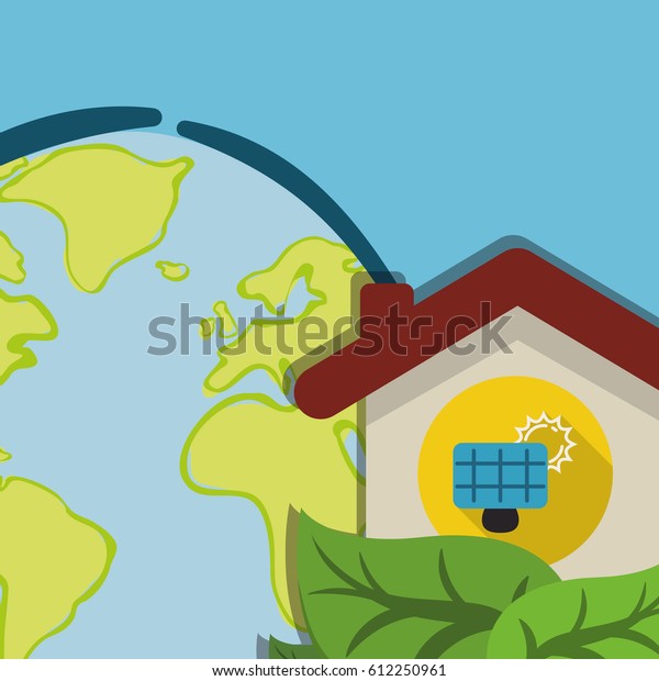 globe home energy solar\
panel ecology