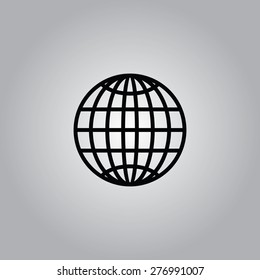Globe Icon.