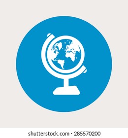 Globe icon.