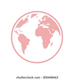 Globe icon.