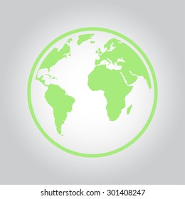 Globe icon.