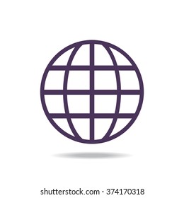 Globe. icon