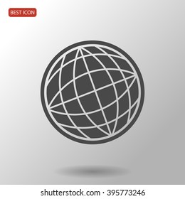 Globe Icon Stock Vector (Royalty Free) 395773246 | Shutterstock