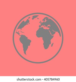 Globe icon.