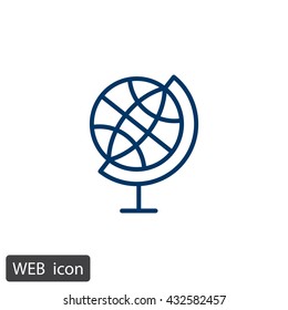 Globe icon