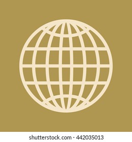 Globe Icon. 