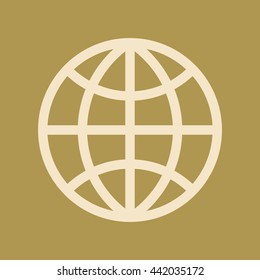 Globe Icon. 