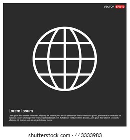 Globe Icon.