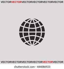 Globe icon.
