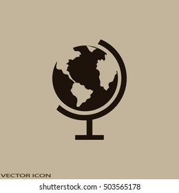 globe icon. 