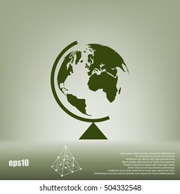 Globe icon