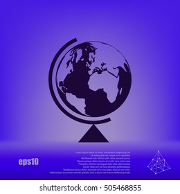 Globe icon