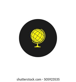 Globe icon.