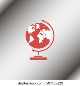 Globe icon.