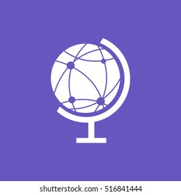 globe icon. 