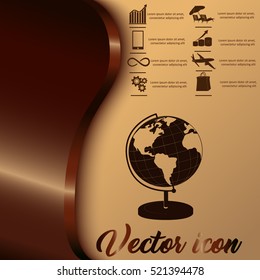 Globe icon