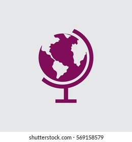 globe icon. 