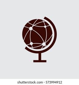 globe icon. 