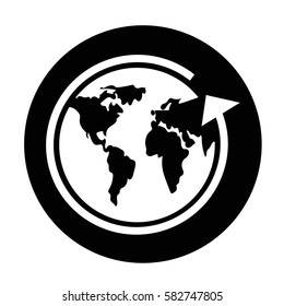 Globe icon
