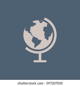 globe icon. 