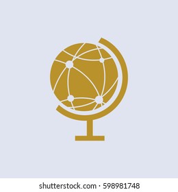 globe icon. 