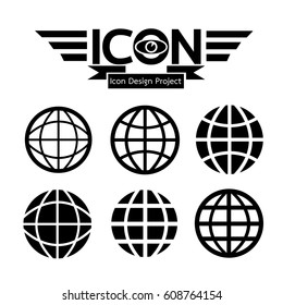 Globe icon