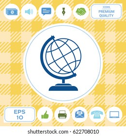 Globe icon