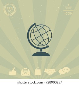 Globe icon