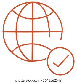Ícone Global, Conectado Mundo Pontes Fronteiras Através da Inovação, Visão Global Expandindo Horizontes através dos Continentes, Perspectiva Global, Mundo Conectado, vetor