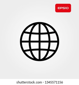 Globe Icon Design