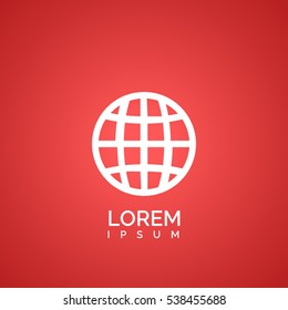 globe icon design