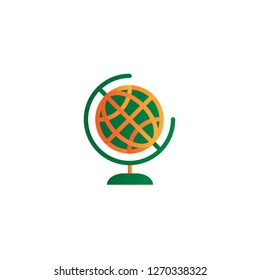 globe icon design with creative modern concept and simple logo creative shape style design vector eps 10