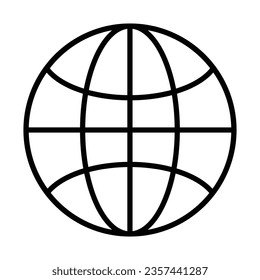 Globe icon design for personal commercial use