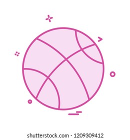 Globe icon design vector 