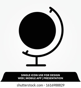 Globe icon design vector illustration