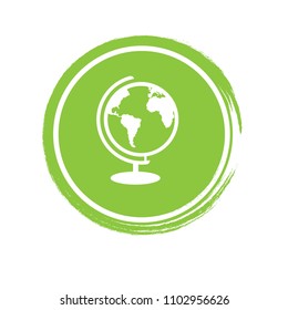 globe icon. designed for schools, high schools, educational institutes and signatures