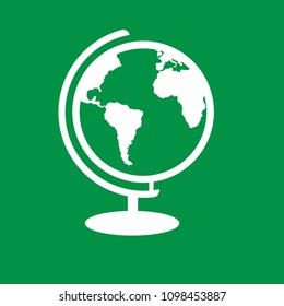 globe icon. education symbol. Designed for high schools, schools, educational programs 
