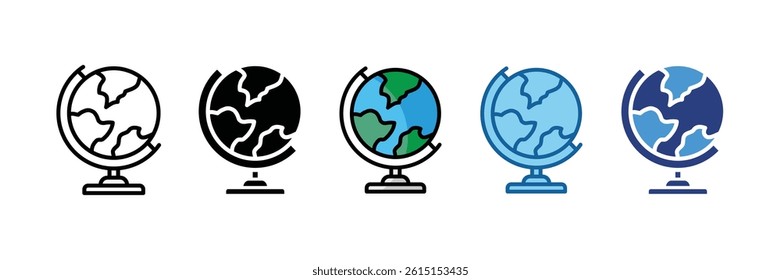 Globe Icon Element For Design