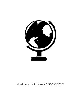 globe icon. Element of education and science illustration. Premium quality graphic design icon. Signs and symbols collection icon for websites, web design, mobile app on white background
